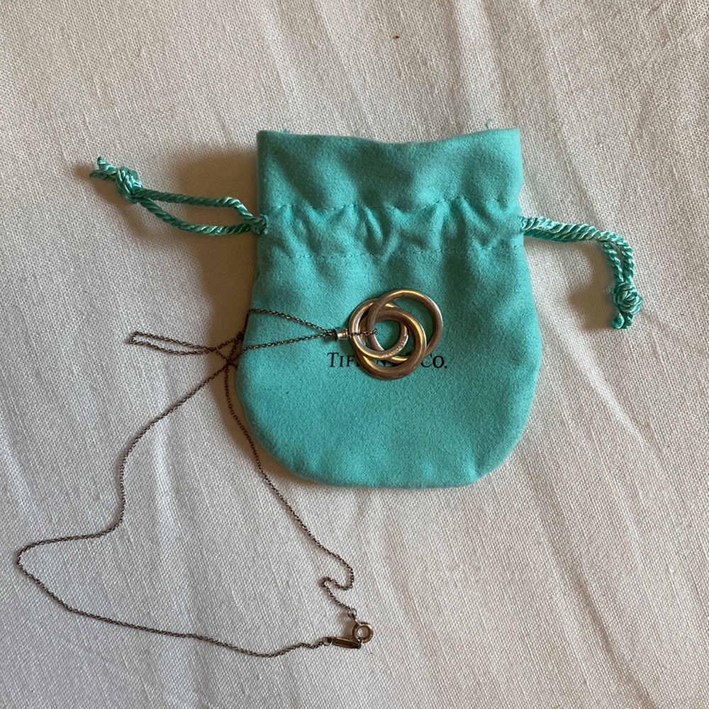 COPY - Tiffany Interlocking Rubedo Circles Pendant